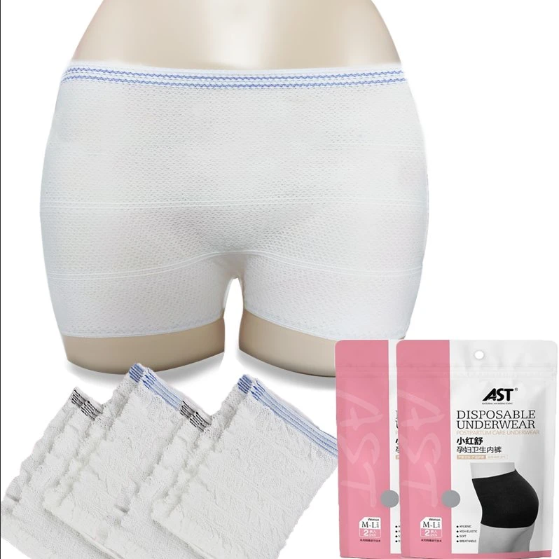 Hospital Kit Surgical Recovery High Waist Disposable Mesh Underwear Postpartum C Section Recovery Underpants