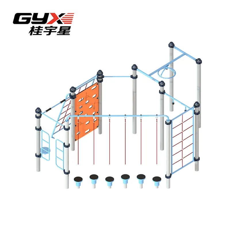 TUV Mark Outdoor Multi Body Strength Training Garden entrenamiento Gimnasia Equipo de gimnasia Exerciser físico al aire libre Gimnasio Equipo de calle Máquinas de ejercicio