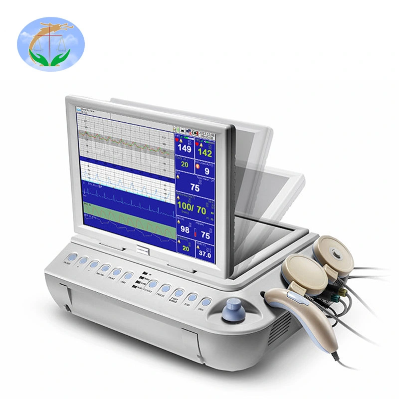 Medical Twin Fetal Monitoring Equipment Portable Fetal Monitor