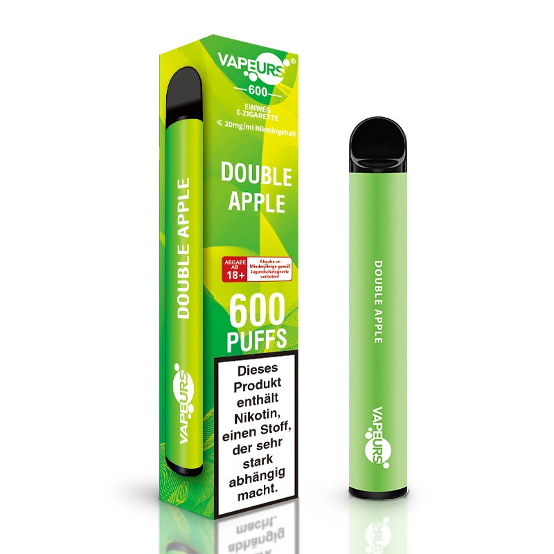 Original Mesh Coil 600 Puffs Disposable Vape Pen Electronic Cigarette 2ml 20 Flavors Device Newest Vapor