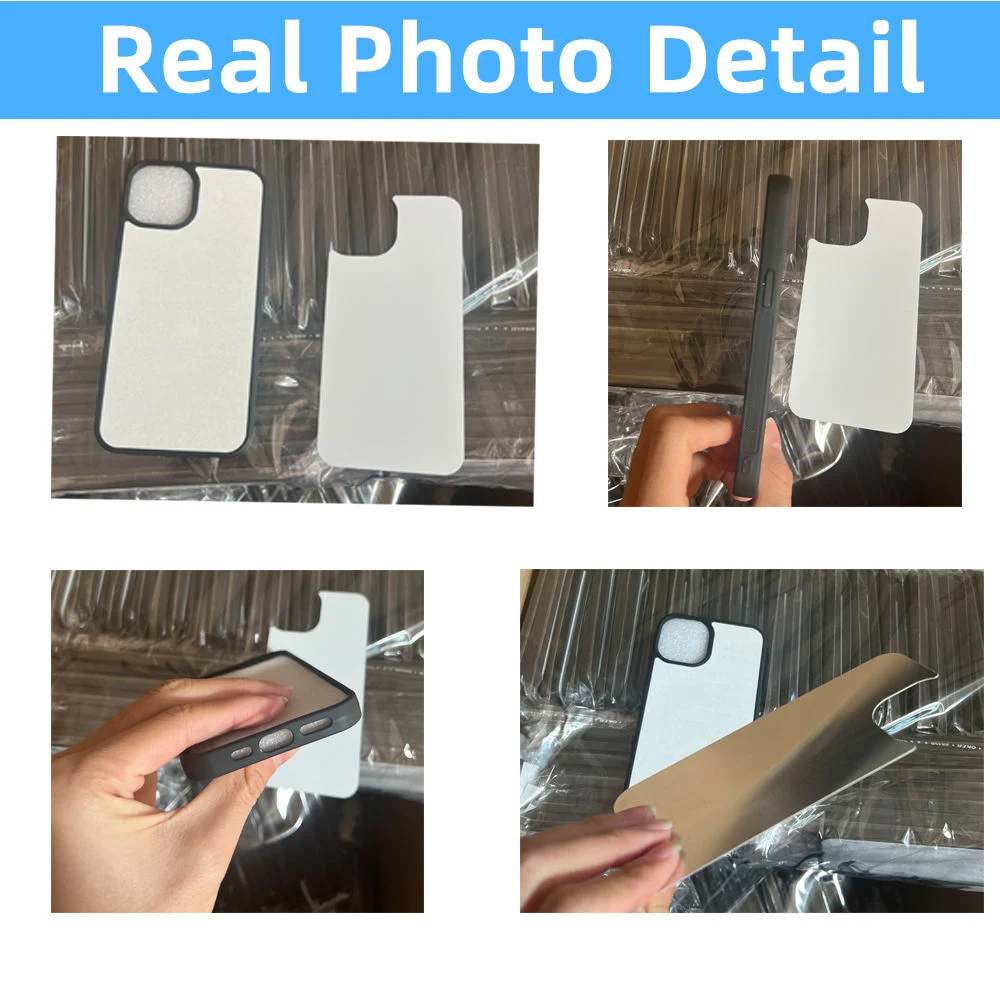 Sublimation Phone Cases Blank Wholesale/Supplier 2D TPU Aluminum Plate Cell Phone Case