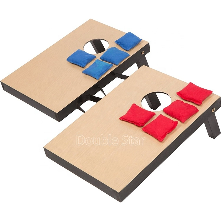 Home jugar divertidos juegos de deportes de la formación de la bolsa de frijol Cornhole Toss Game