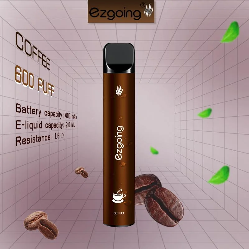 Ezgoing 600 bouffées Vente en gros E cigarette jetable en stock