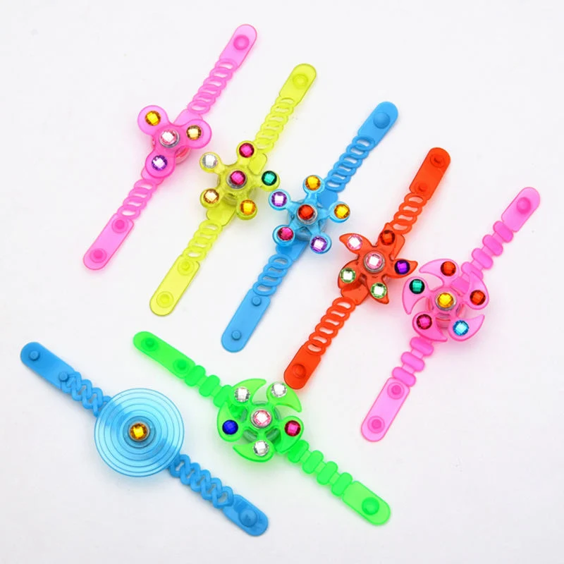 Bande de poignet lumineux colorés pour les enfants Fille Garçon mignon Cartoon Bracelet voyant-jusqu'jouets des enfants anniversaire Les Cadeaux