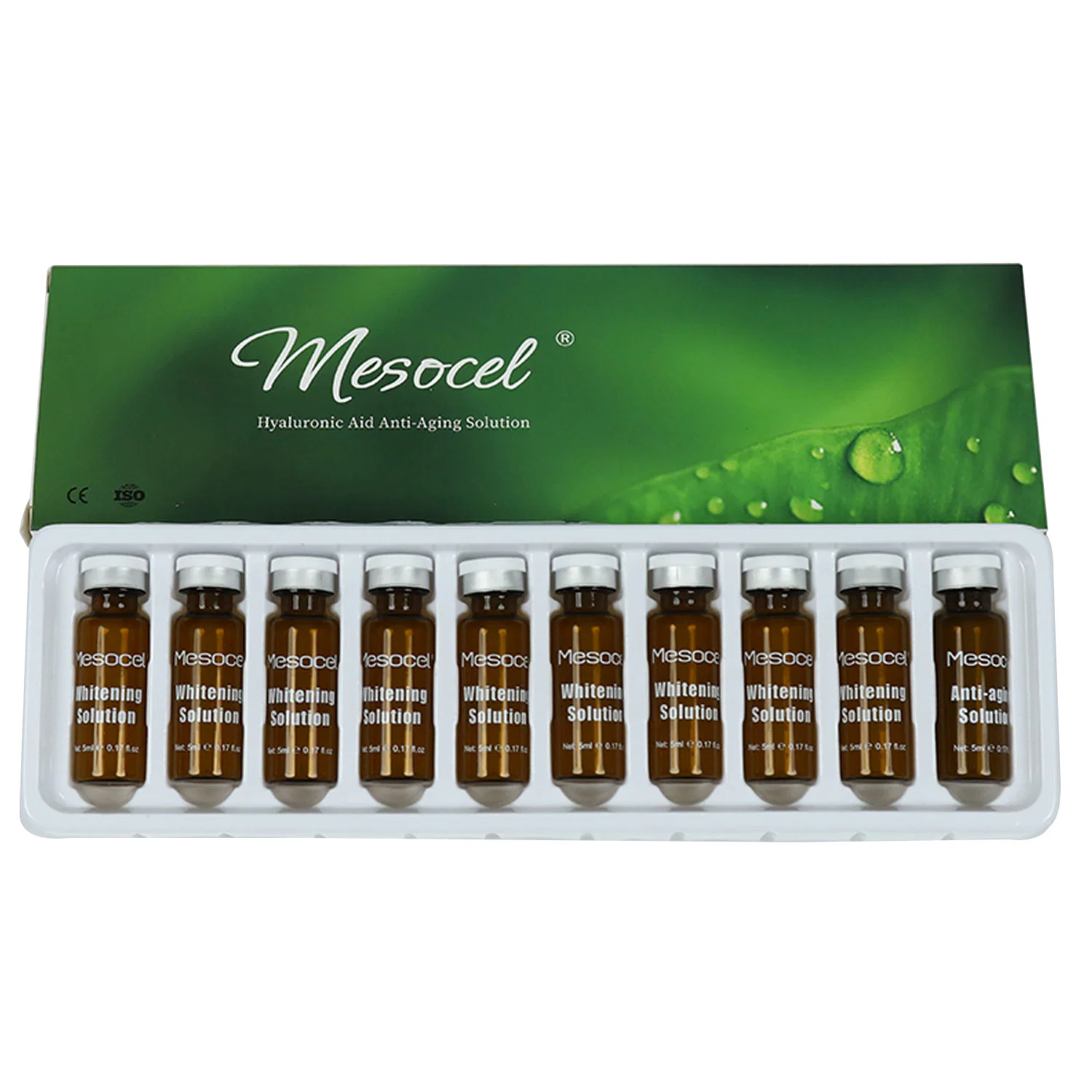 Mesocel Mesotherapie Kit Hyaluronsäure Eye Lifting Feine Linien Entfernt Mit Derma Nadeln