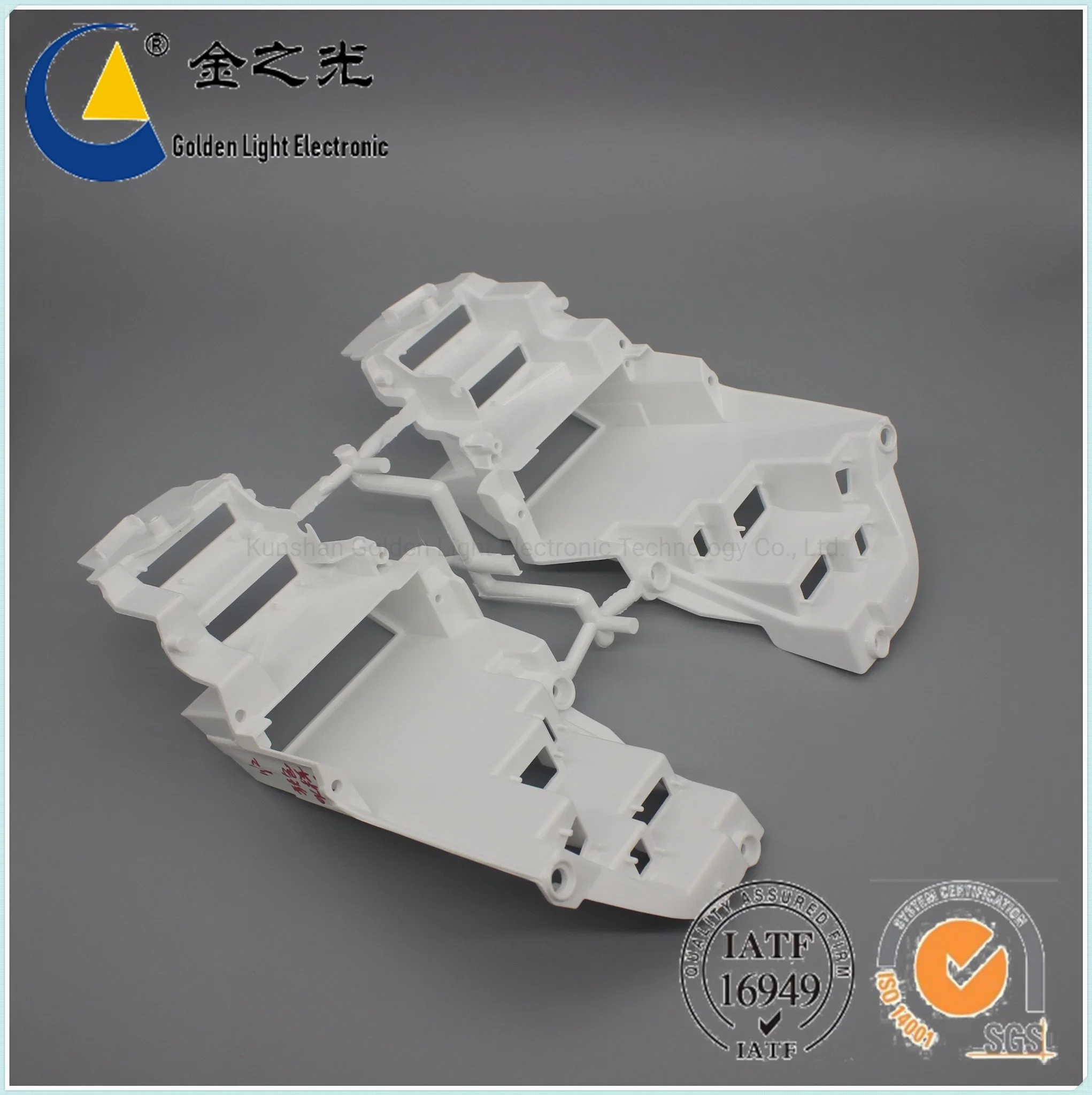 Custom-Made Plastic PC Auto Lamp Housing Enclosure Cover