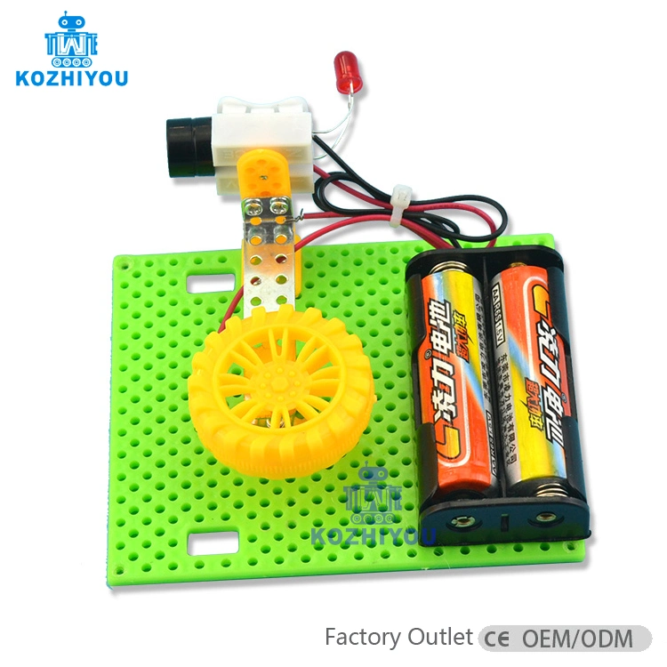 Children Stem Science Toy DIY Sound and Light Responder Children