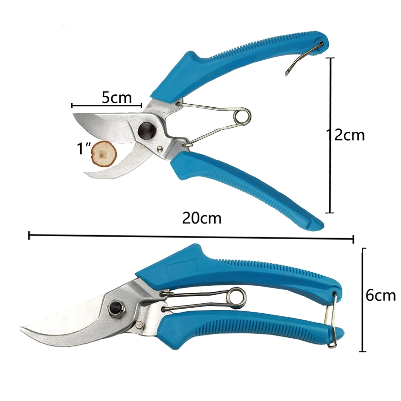 Hot Selling Professional Precision Sharp Bypass Pruning Scissors Classic Comfortable Manual Garden Hand Tools Pruning Scissors