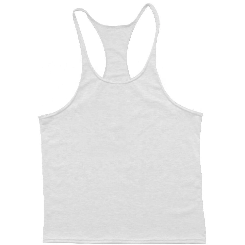 High quality/High cost performance Cotton with Elastic Fabric Soft and Comfortable Sport Plain Tank Top