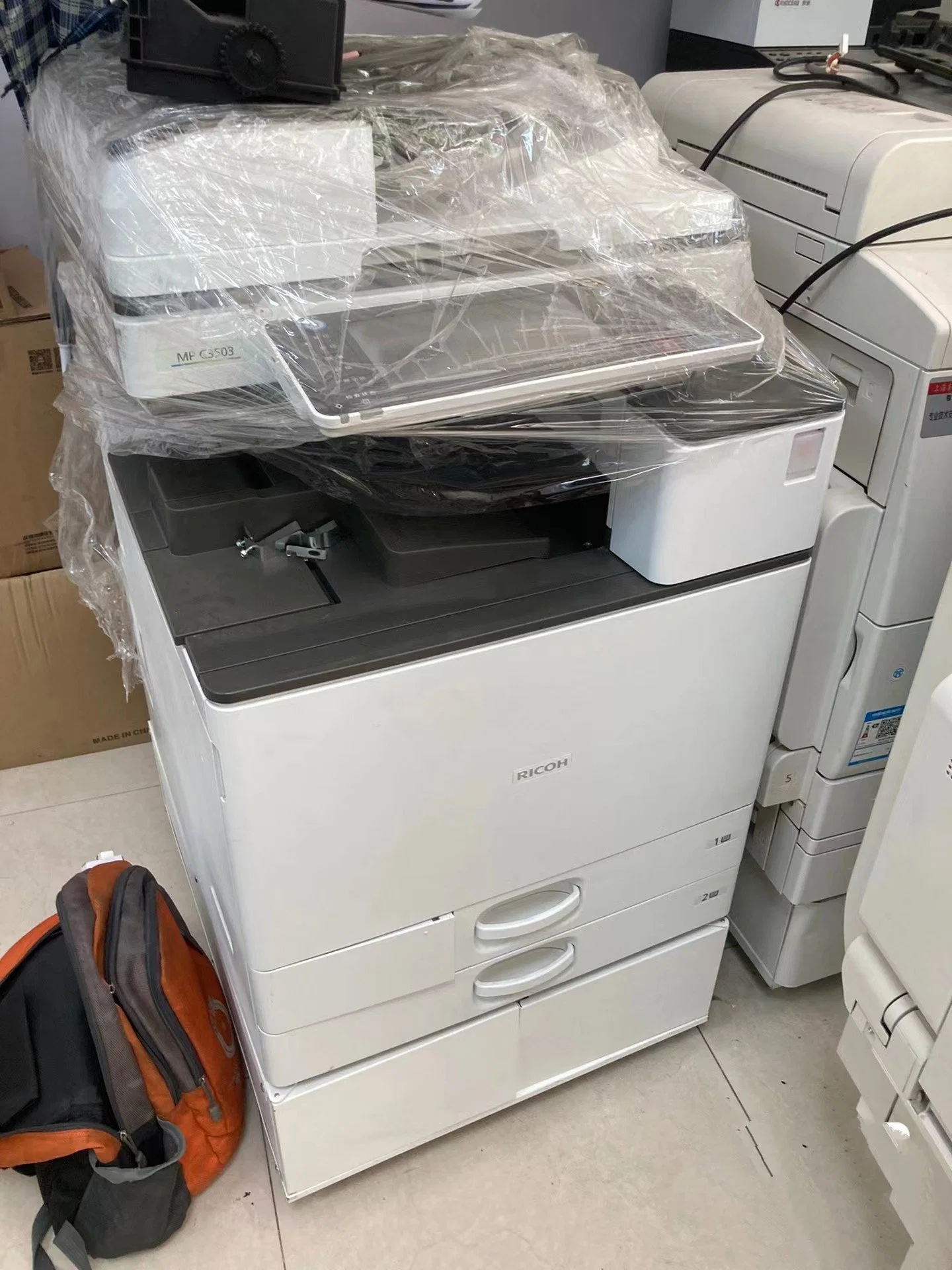 Original Second Hand 90%New Ricoh Mpc3503 Color Laser Multifunction Printer Used and Refurbished Ricoh Colour Mpc3003/Mpc3503 Printer & Scanner