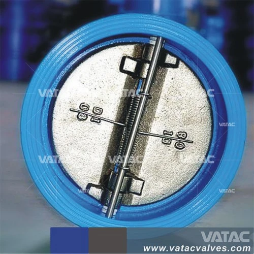 Cast Steel/C. I/D. I Dual Plate Type Butterfly Check Valve China