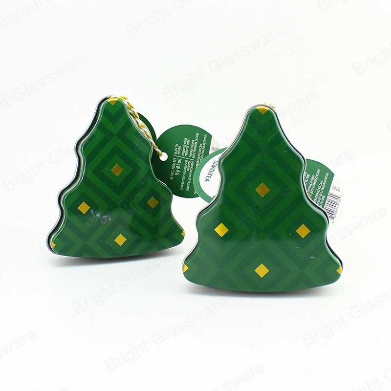 Festival Decoration Christmas Tree Shape Tin Box Gifts Wholesale/Supplier