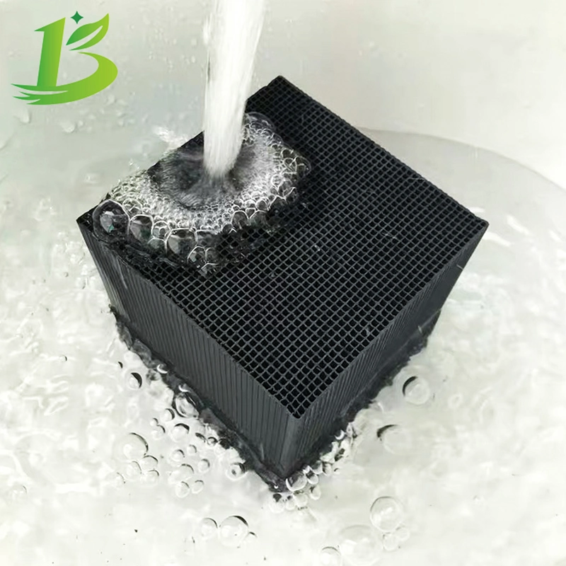 Cube Shape Honeycomb Activated Carbon for Pond Water Filtration