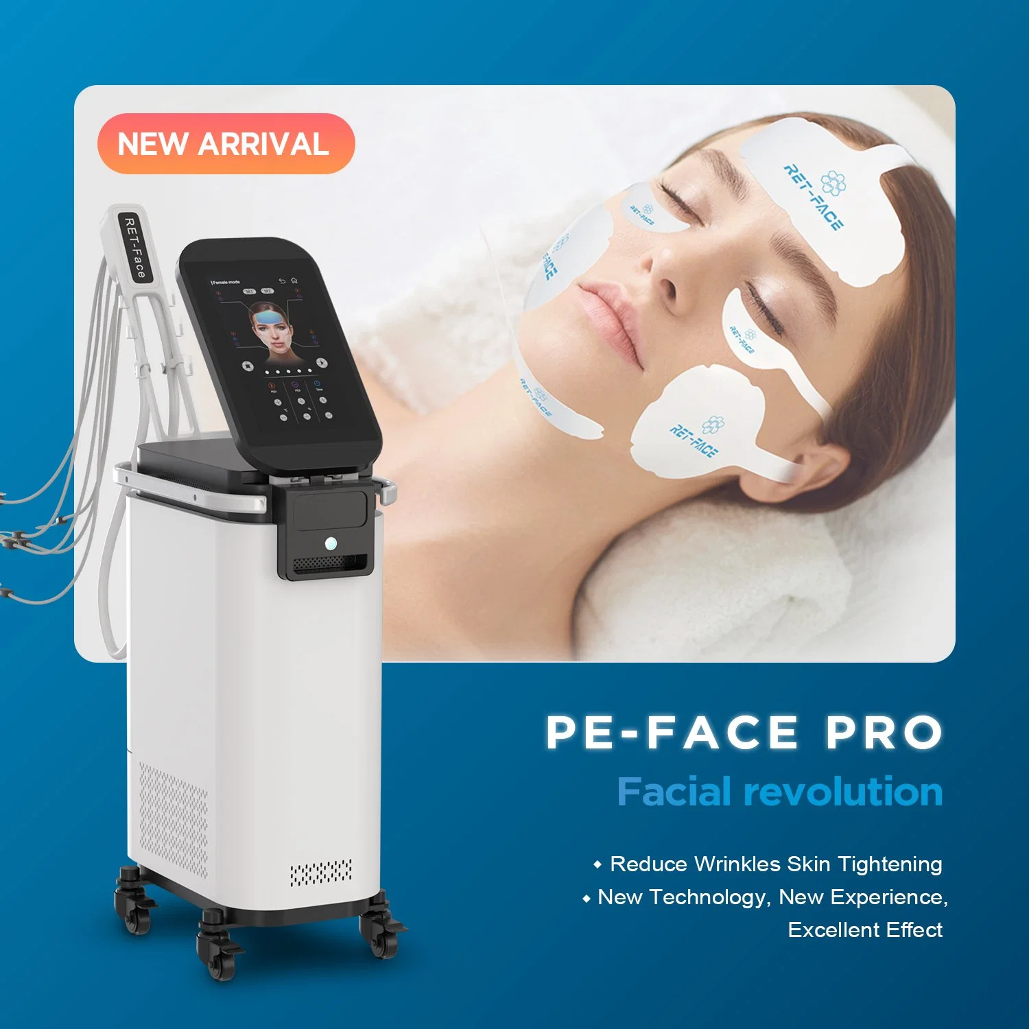 Peface Care Lifting Skin Muscle Firm Revolution Reduce Wrinkle Device Non-Invasive Painless Therapy Equipment