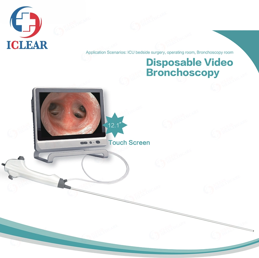 Single Use Endoscope Disposable Single Use Flexible Video Bronchoscopy