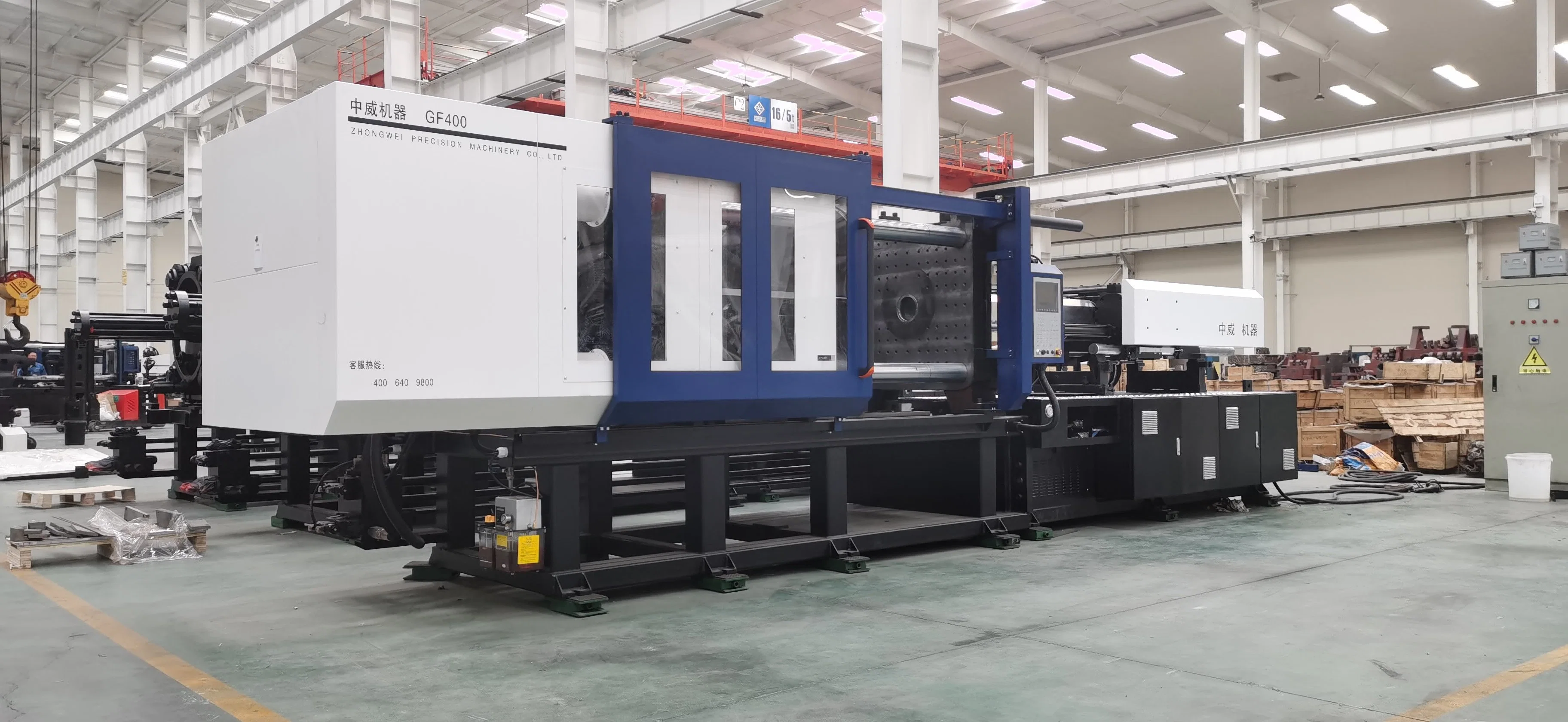 GF400 Low Cost Horizontal Injection Molding Machine for Plastic Egg Tray