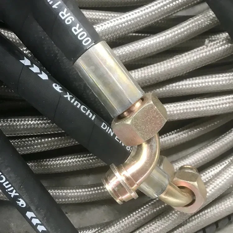 Standard Fuel Oil Hose High Pressure Steel Wire Braided Hydraulic Hose