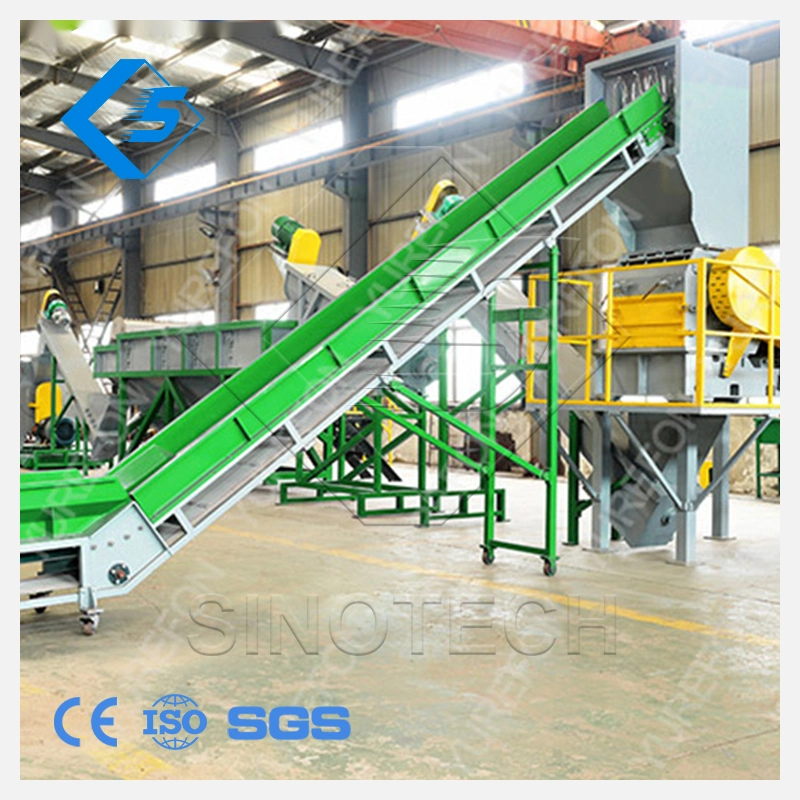 Good Quality Waste PE/LDPE Plastic Film Washing Recycling Machine Water Cooling Plastic Crushing Recycling Drying System