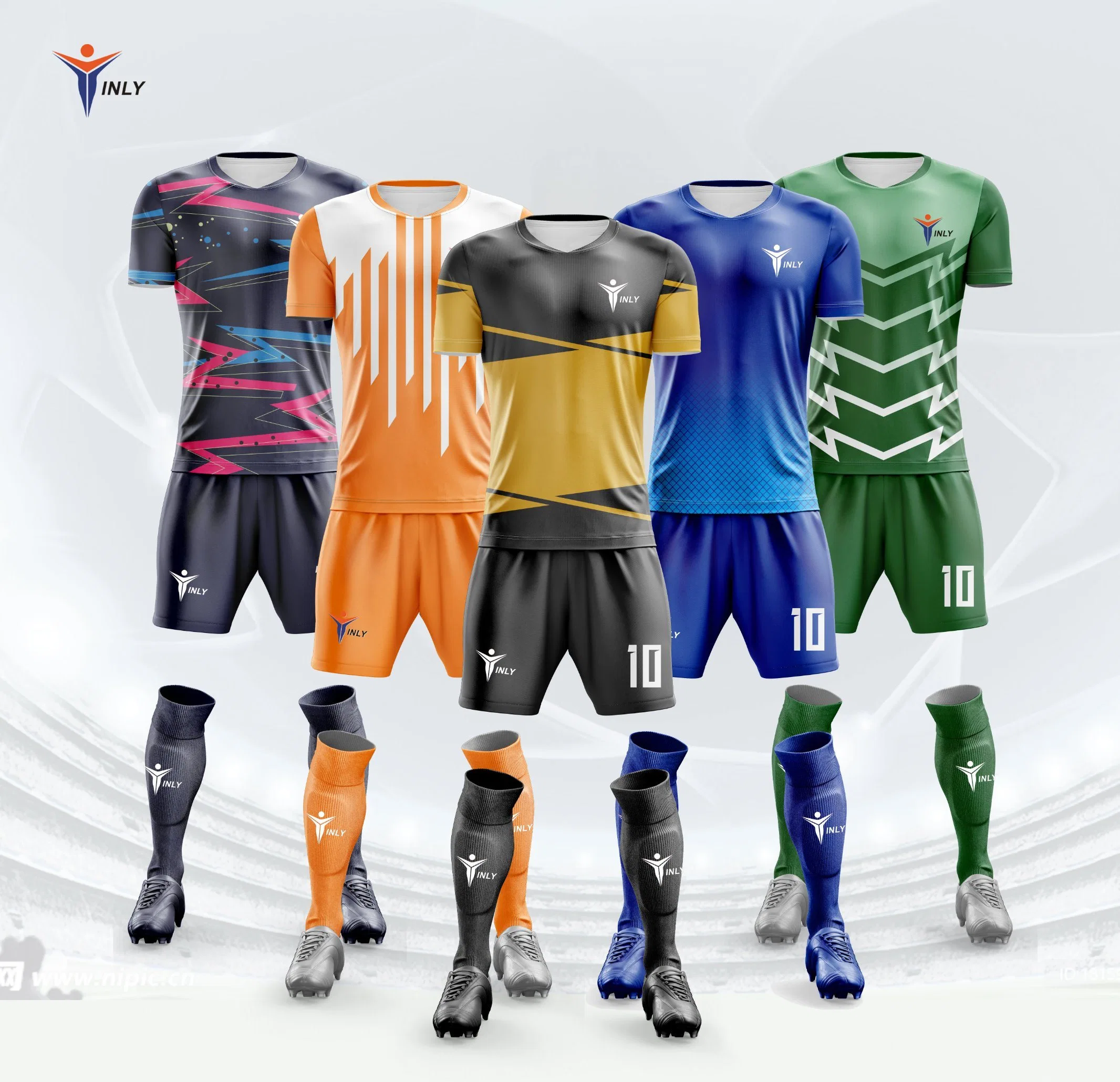 Custom Soccer Kits Football Shirt Sports Wear High Quality Football Jersey