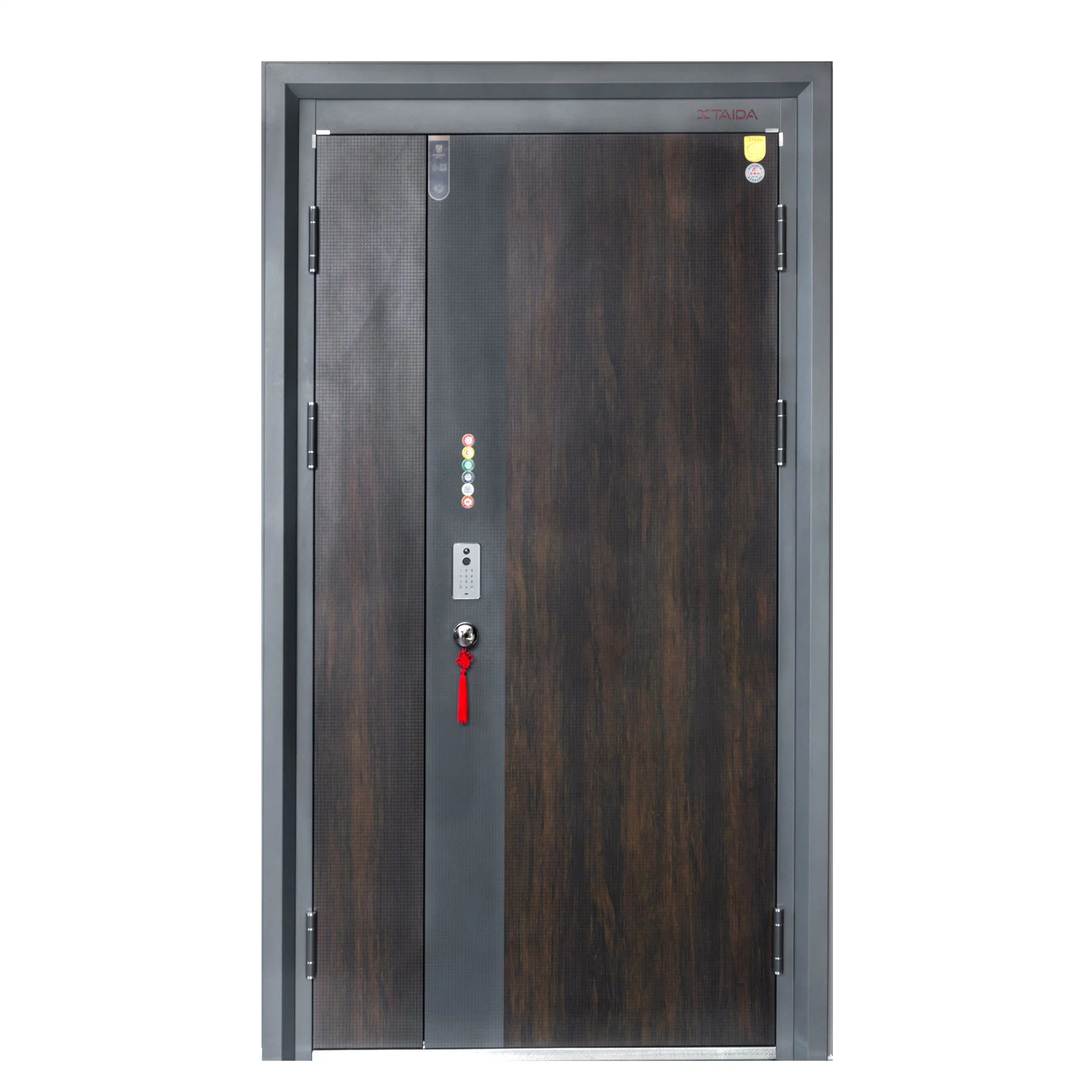 Custom Security Steel Front Metal Entrances Door Handwares