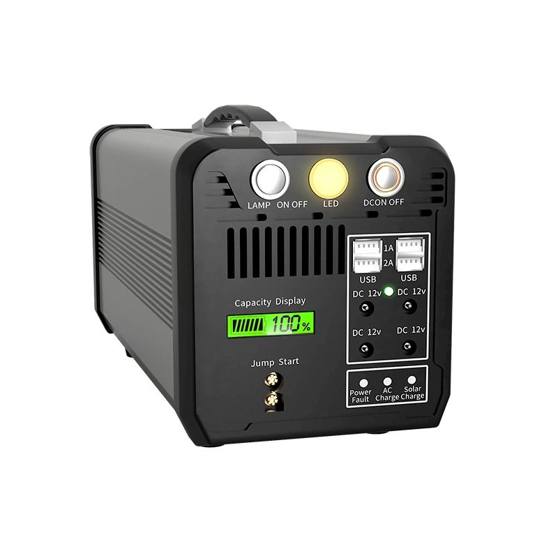 1000W Portable Power Station Solar Generator Backup Battery Pack Energy Storage Battery