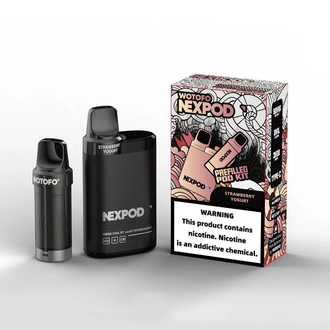 Comercio al por mayor Wotofo Nexpod Cigarrillo Electrónico Desechable recargable Puff3500 Me Vape