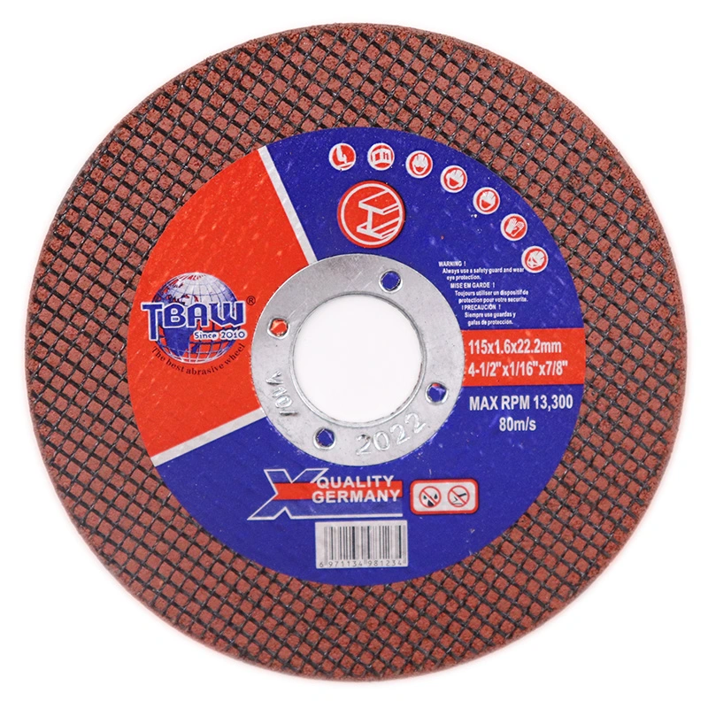 High quality/High cost performance 4 1/2inch 115X1.6X22mm Cutting Disc, Cutting Wheel for Inox/Metal/Stainless Steel