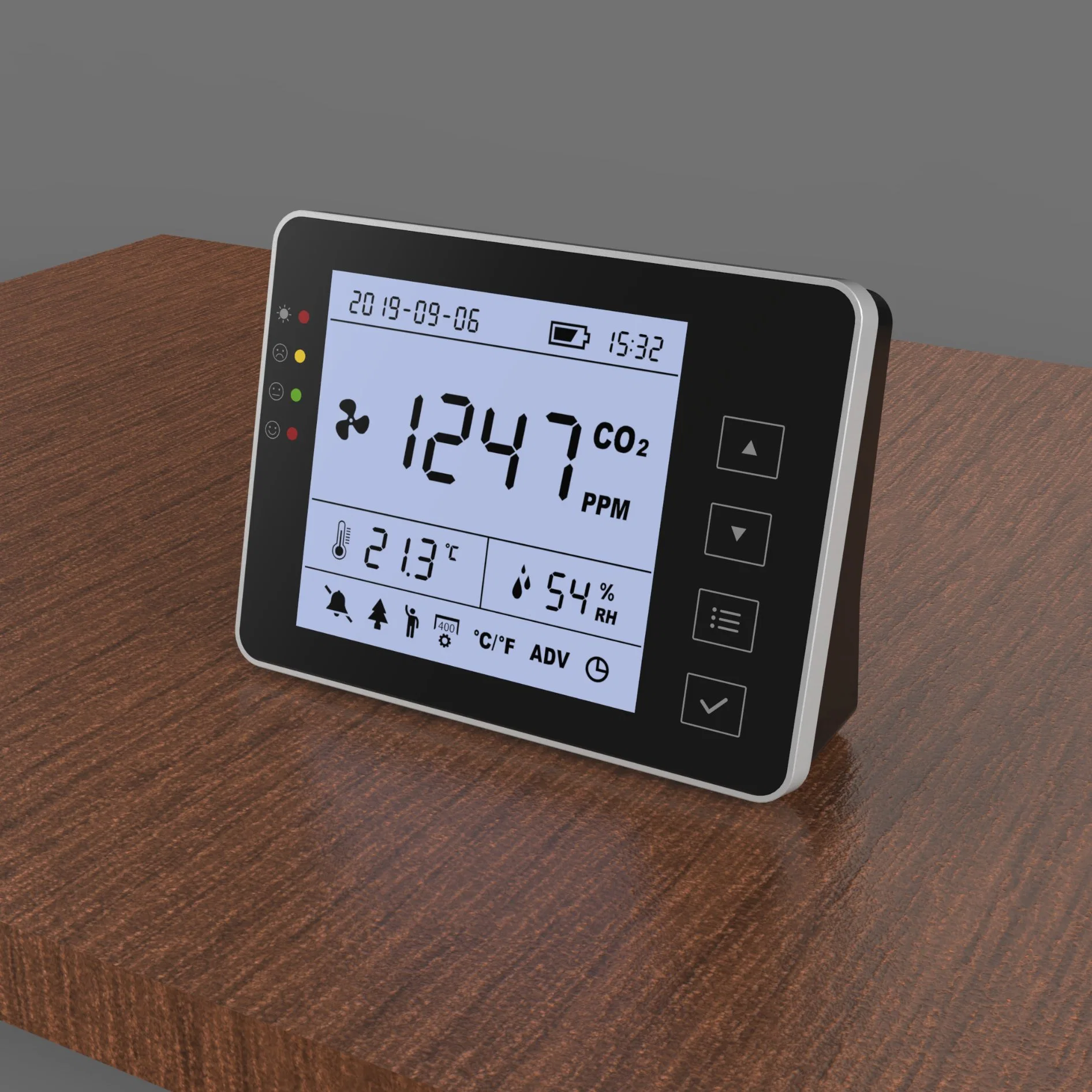 More Accurate CO2 Indoor Air Quality Meter with Data Management Software