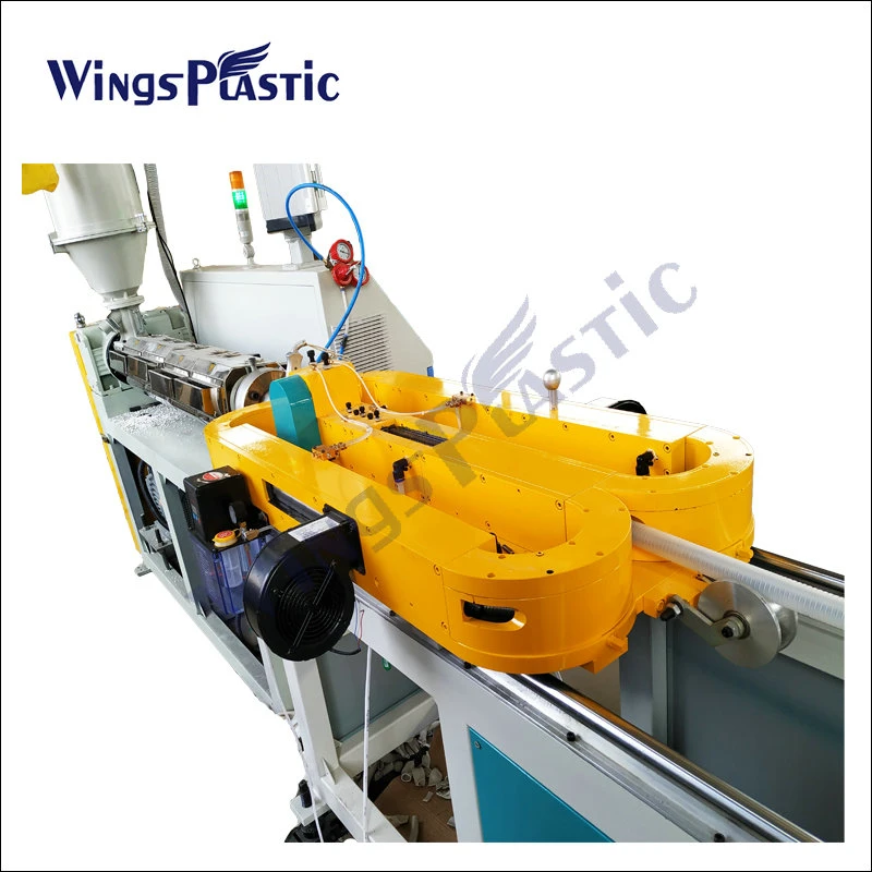 Wholesale/Supplier Plastic PVC PP PE Single Wall Corrugated Pipe Tube Hose Production Extrusion Line