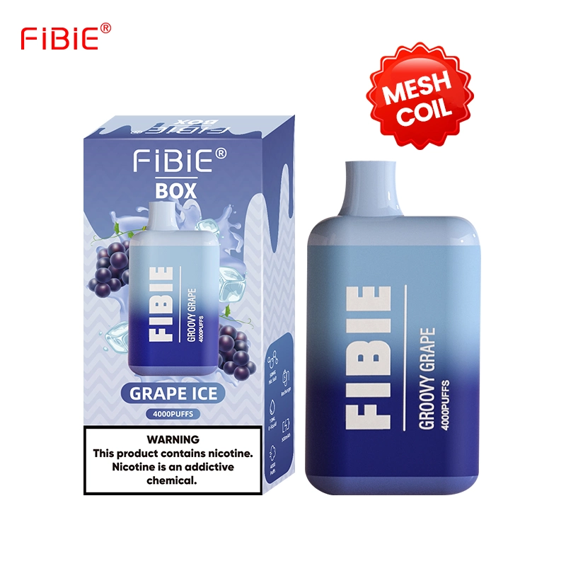 2022 Fibie Vaporizer Tienda en línea 10ml cartucho prellenado 4000puffs desechable Cigarrillo electrónico