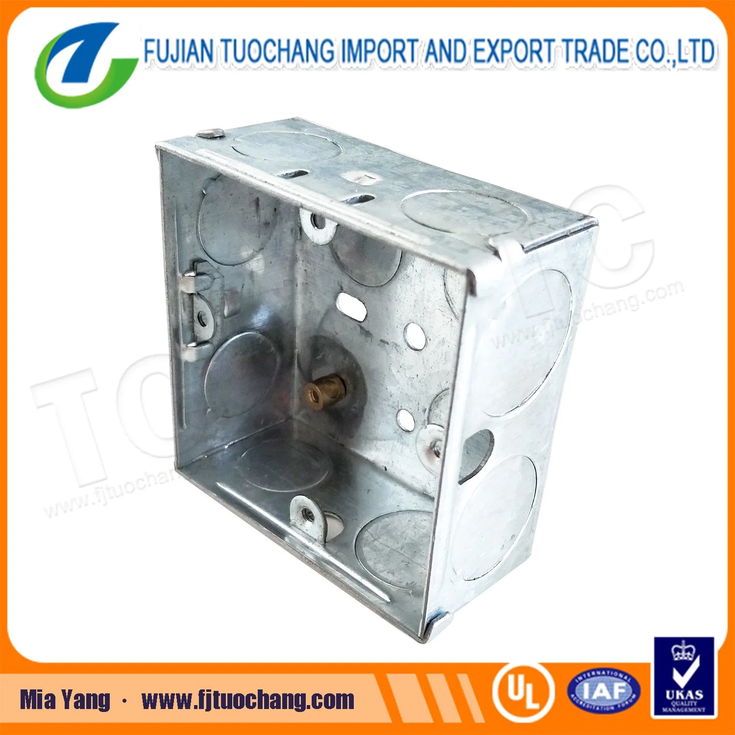 Metal Electrical Box 3X3 Switch and Socket Box