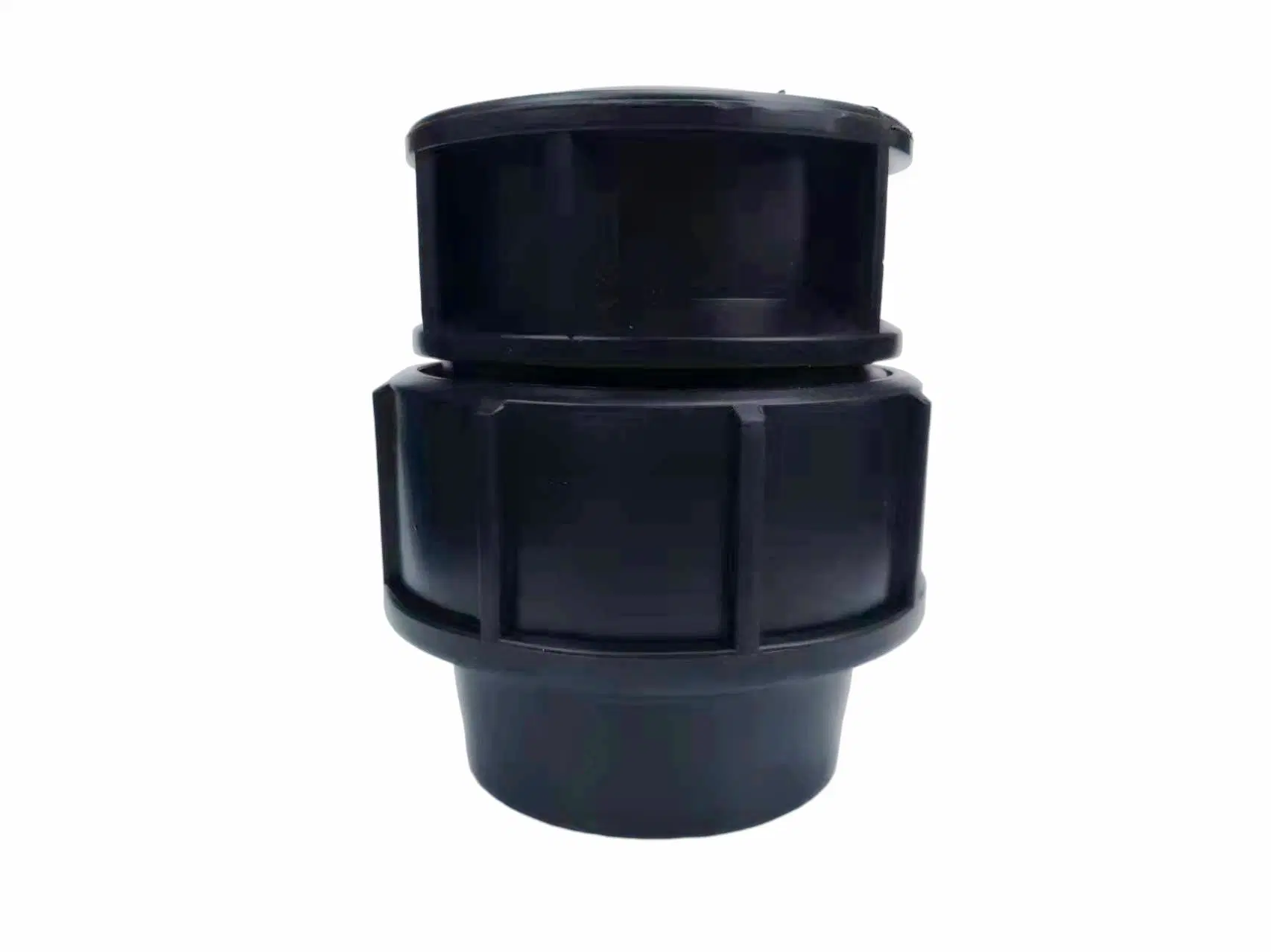 PP Compression Ftitting Pn10 Pn16 All Black End Cap PP Fittings