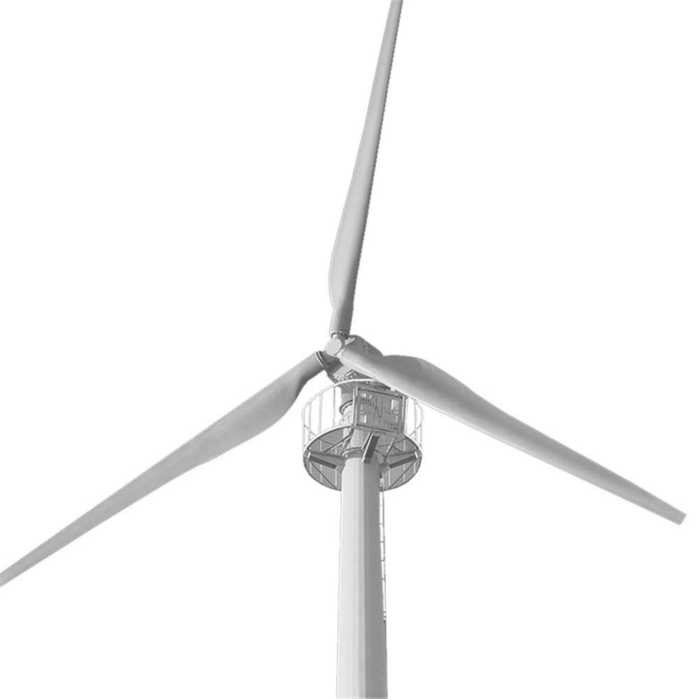 Horizontale Achse Windturbine niedriger Preis 50kw Windgenerator