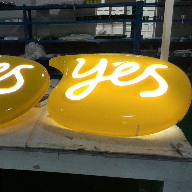 Outdoor Used LED Light Box with Letters for Advertising