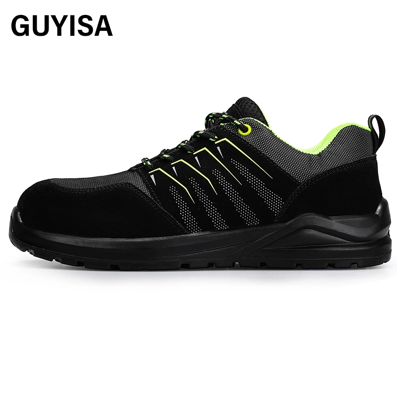 Guyisa Brand Fashion Industrial Protective Safety Shoes Breathable and Soft Work Safety Shoes