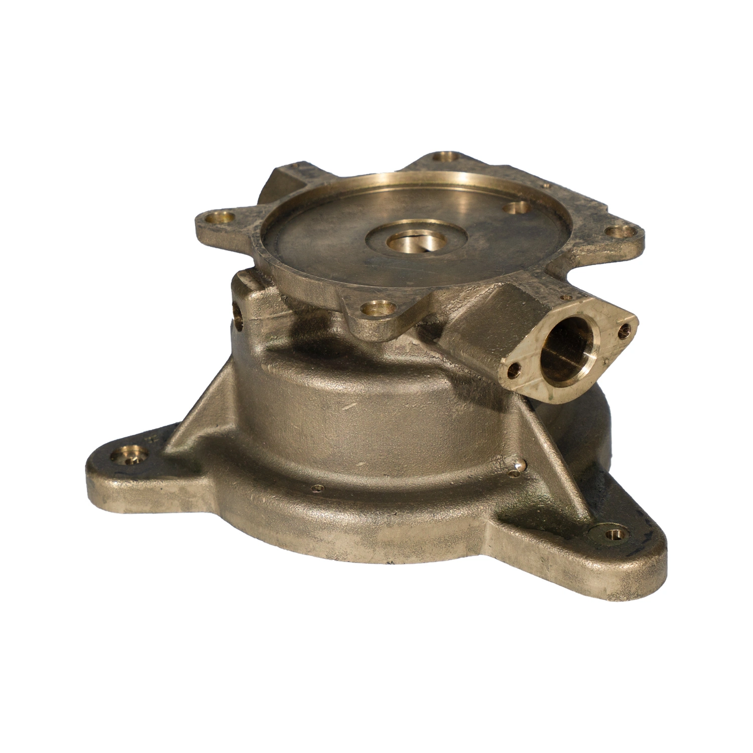 Precision Investing Cast Motorcycle Auto Parts Brass Copper Die Casting with CNC Machining