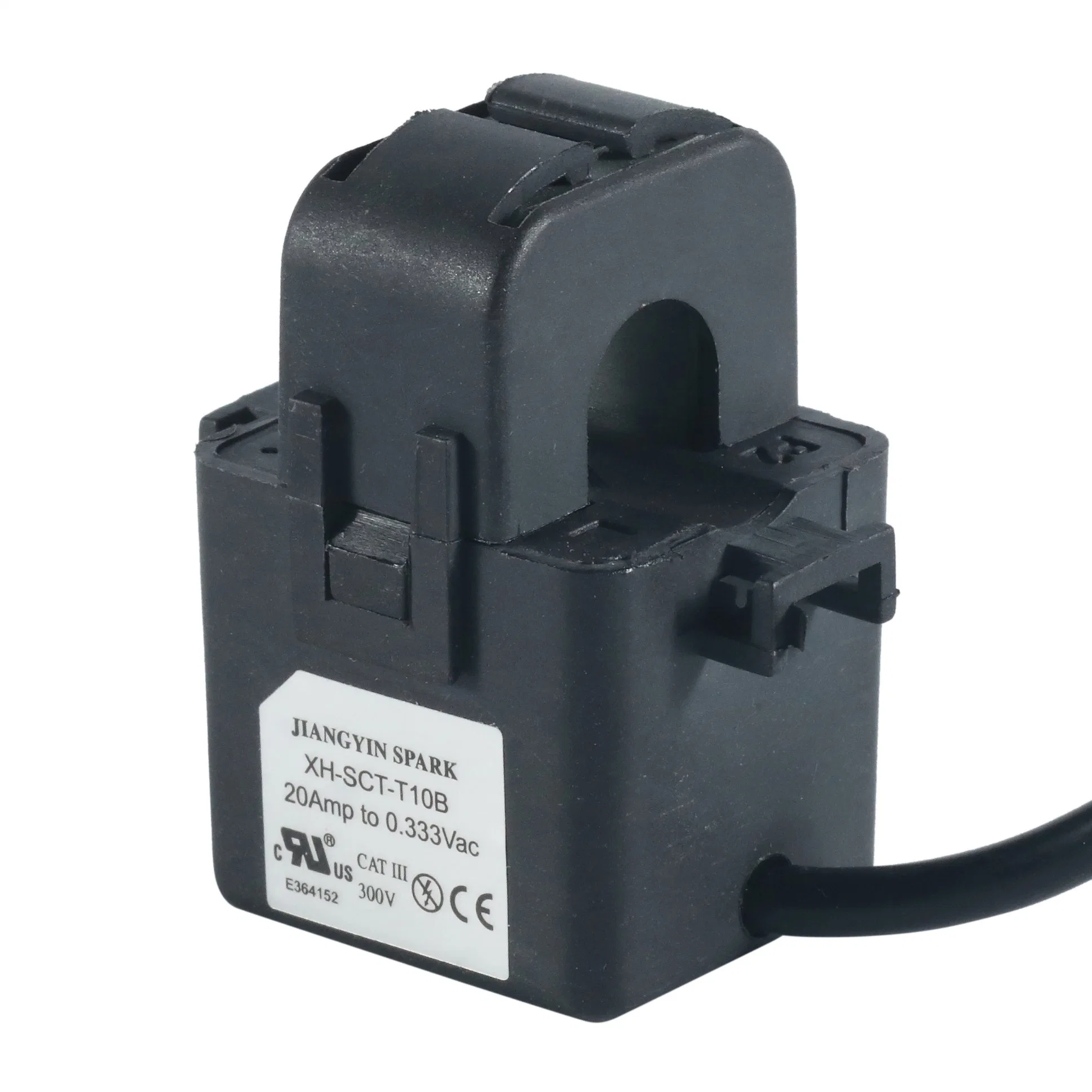 Xh-Sct-T10 (B) 30A 70A 0,33 V Clip de pinza del sensor de tipo UL AC Control de la corriente de núcleo dividido Transformador de corriente CT