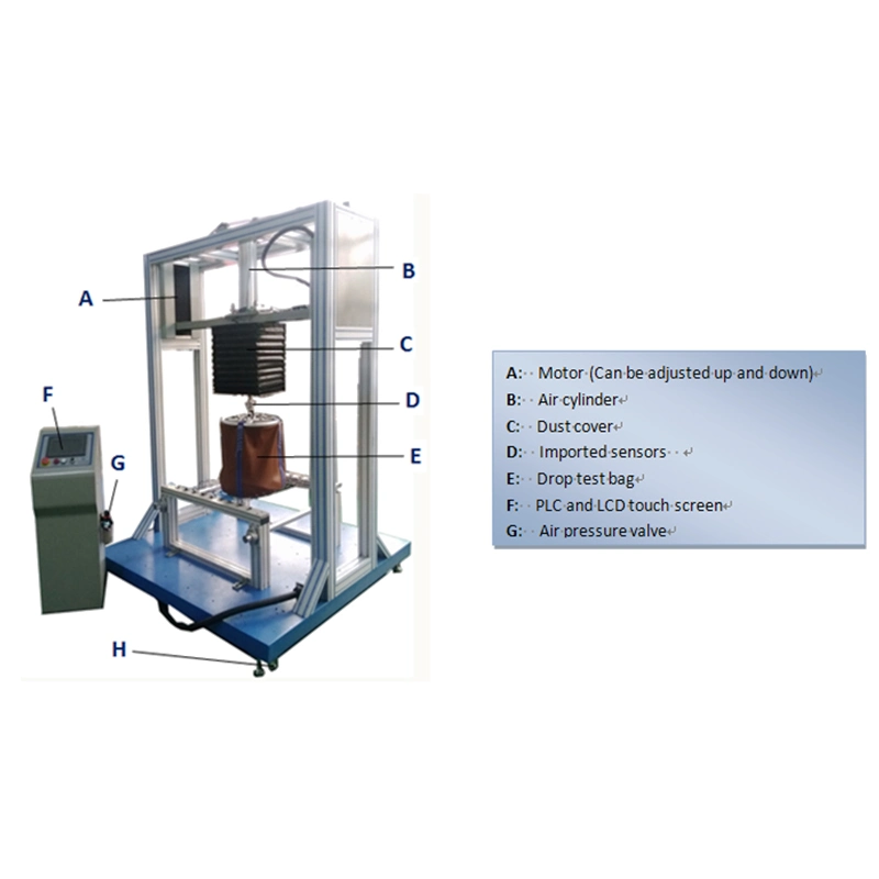 Chair Drop Test Equipment Furniture Durability Testing Machine