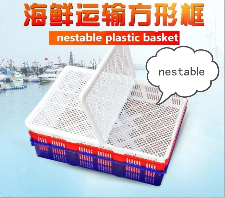 Disposable Plastic Storage Basket for Aquatic Product