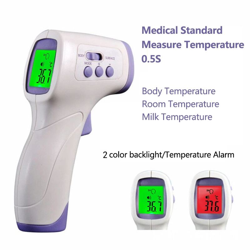 2022 OEM CE FDA Digital Medical Body Non-Contact Infrared Thermometer