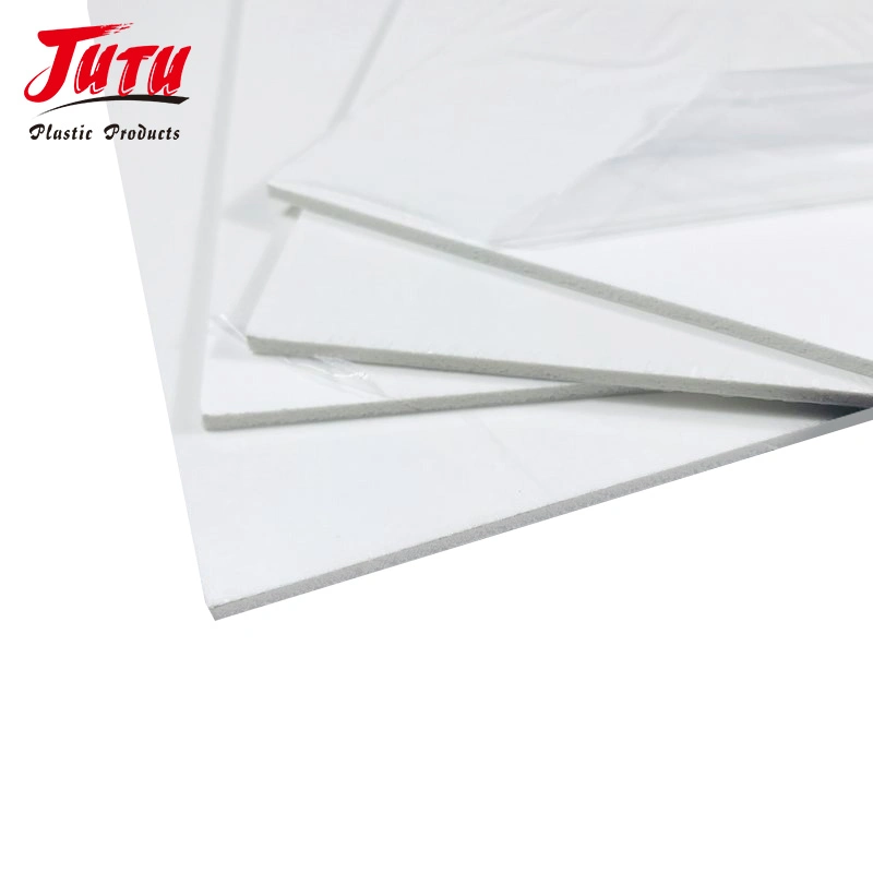 1220*2440mm White Plastic Sheet Waterproof PVC Free Foam Board Jtpvc