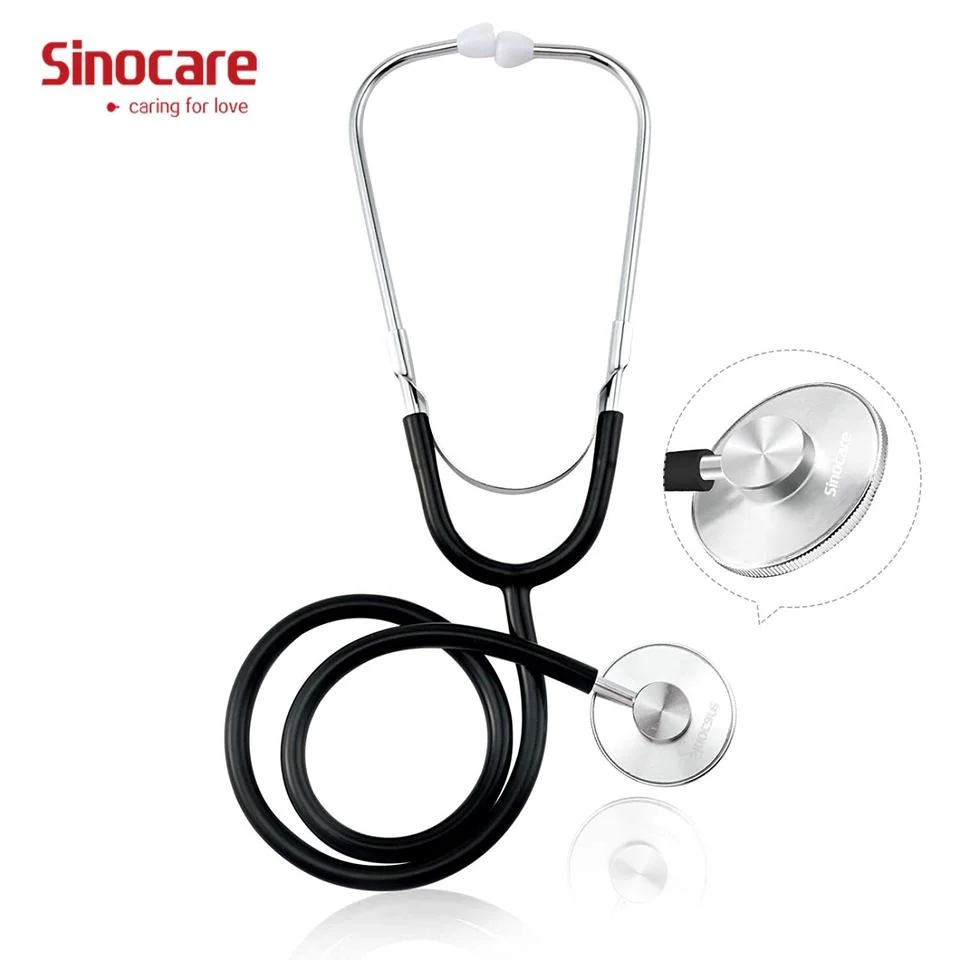 Sinocare Stainless Steel Stethoscope for Child Dual Head Stethoscope Medical Stethoscope