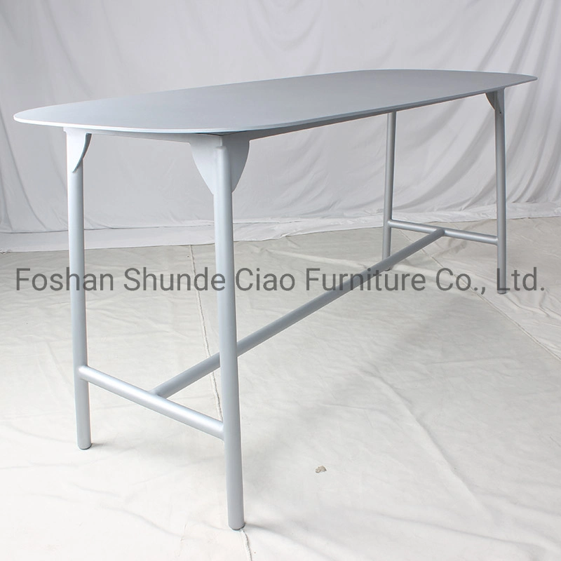 Cadeiras de mesa do moderno Style Outdoor Hotel Restaurant Aluminium Dining Bar Definir