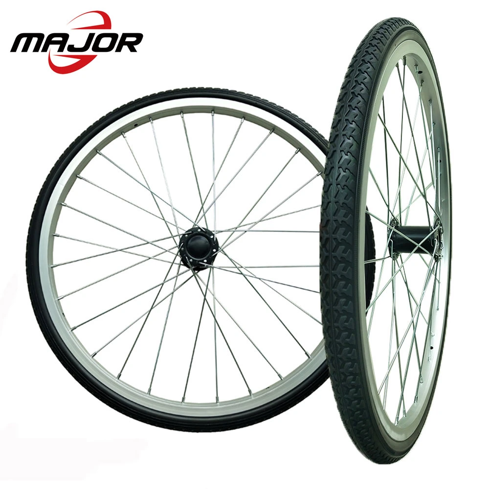 20 Inch Pneumatic Rubber Bicycle Bike Wheels with Disc Break