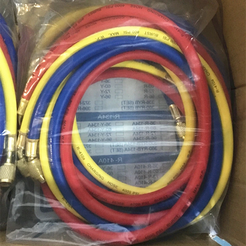 Refrigeration Rubber Hose Charging Hose for R12, R22, R134A, R410A