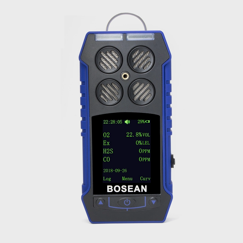 Bosean Waterproof CH4 O2 H2s Co CO2 Carbon Monoxide Gas Detector Monitor