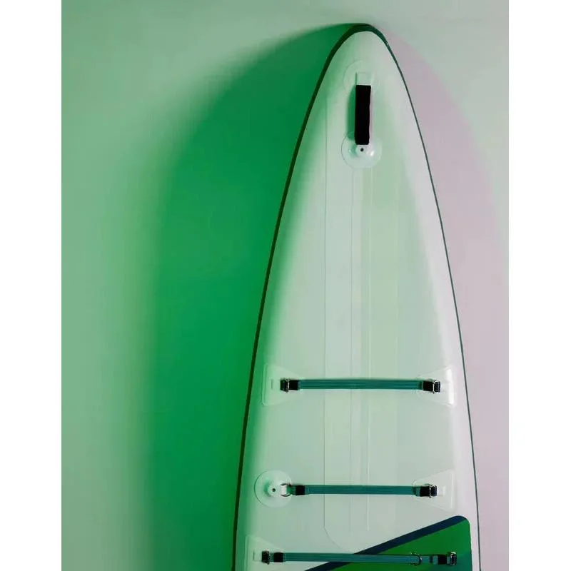 Full Circle Double-Paddle Stand-Up Surfboard aufgeblasen