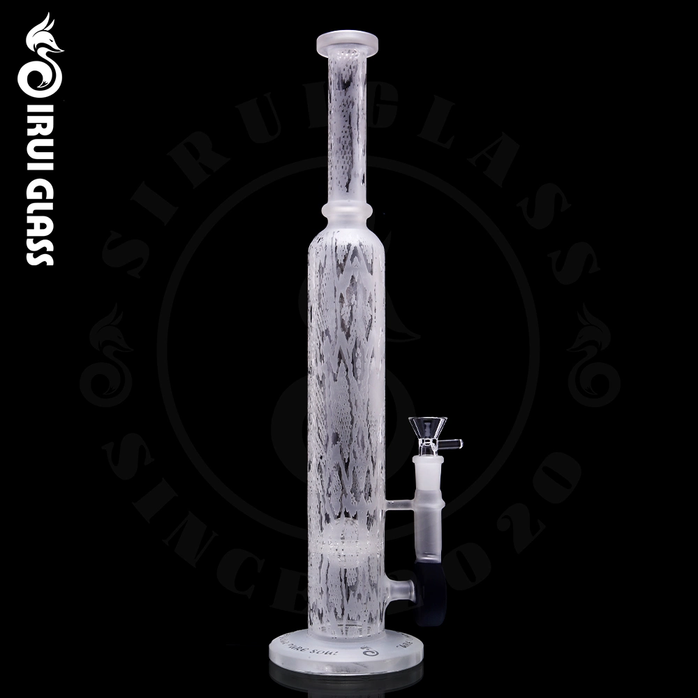 Sirui recyclage tuyaux d'eau verre tuyau d'eau verre tuyau d'eau A vendre tuyau d'eau pour fumeurs en verre Original Snake sablage droit Tube