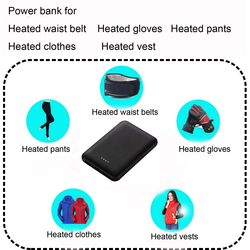 Smart Charging Heating Jacket Power Bank Winter Thermal Clothing Portable Battery Heating