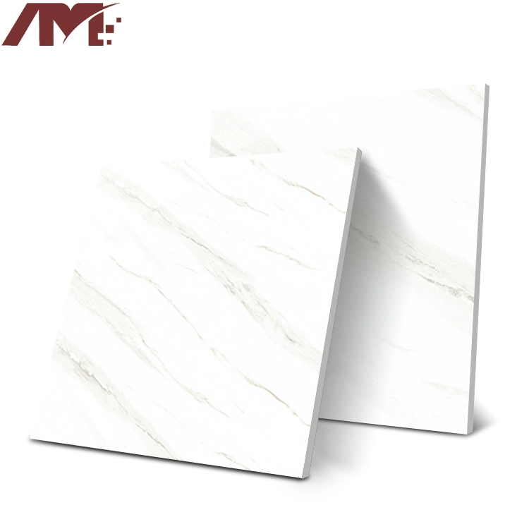 Chinese Glazed Building Material 600X600mm White Porcelain Floor Marble Tile